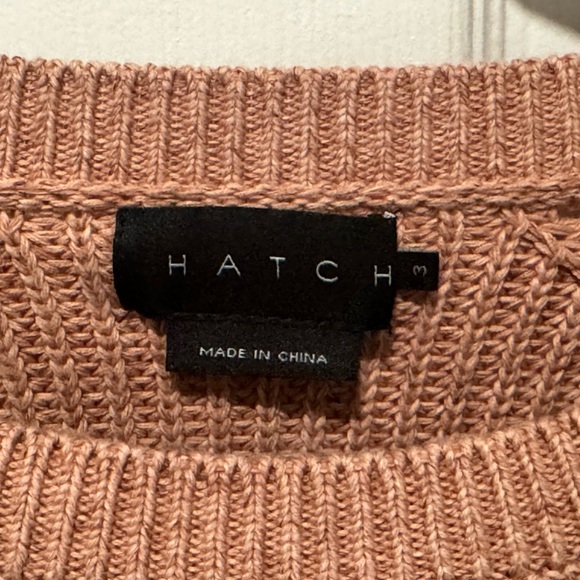 Hatch Flora Pointelle Sweater NWOT - Picture 4 of 7